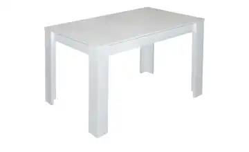 Esstisch Bull Tischplatte ausziehbar Weiß