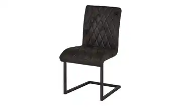 Schwingstuhl Theodor Schwarz ohne Mikrofaser