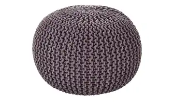como Strickpouf Anthrazit 65 cm