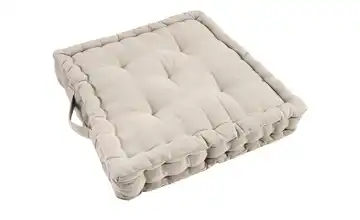 como Boxkissen Bella Taupe, Steingrau