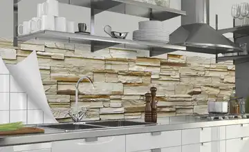 Küchenrückwand-Folie Fixy Rustical Bricks