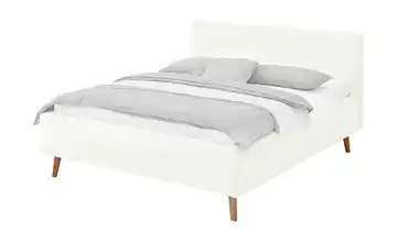 Polsterbettgestell Mattis Creme Teddy 180 cm ohne Bettkasten