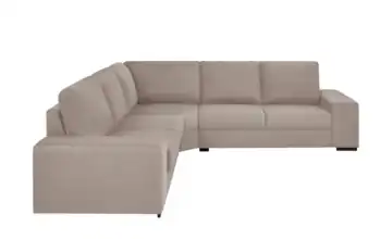 Ecksofa Renée Webstoff fein Beige