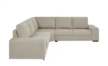 Ecksofa Reneé Webstoff fein Beige