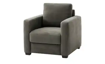 Sessel Lisa de Luxe Mikrofaser Khaki