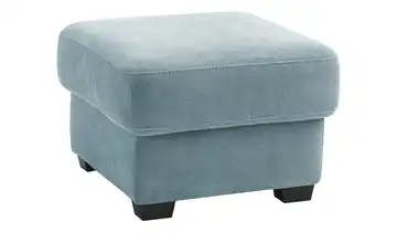 Hocker Lisa de Luxe Mikrofaser Mintgrün