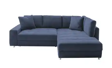 Ecksofa Arissa de Luxe Webstoff Blau rechts