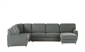 Wohnlandschaft Valencia Erweiterte Funktion Grau links Armlehne A4