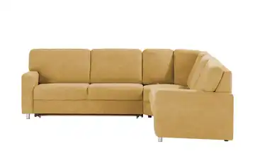 Ecksofa Valencia Gelb rechts Erweiterte Funktion Armlehne A1