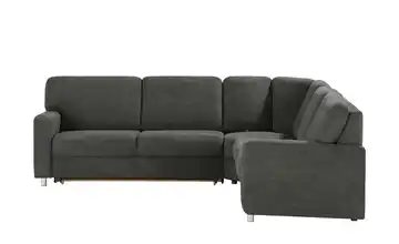 Ecksofa Valencia Anthrazit rechts Erweiterte Funktion Armlehne A1
