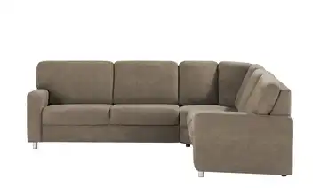 Ecksofa Valencia Schlamm rechts ohne Armlehne A1