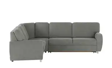 Ecksofa Valencia Hellgrau links Erweiterte Funktion Armlehne A4