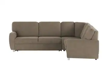 Ecksofa Valencia Schlamm rechts Erweiterte Funktion Armlehne A4
