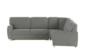 Ecksofa Valencia Hellgrau rechts Erweiterte Funktion Armlehne A4