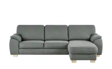 Ecksofa Valencia Grau ohne Armlehne A5 rechts