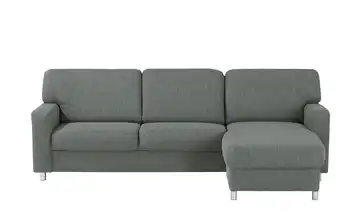 Ecksofa Valencia Grau ohne Armlehne A1 rechts