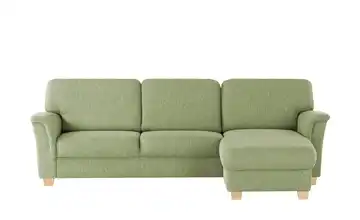 Ecksofa Valencia Grün ohne Armlehne A2 rechts