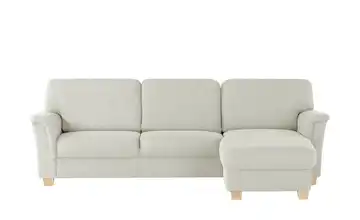 Ecksofa Valencia Silbergrau ohne Armlehne A2 rechts