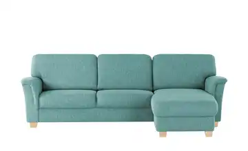 Ecksofa Valencia Petrol ohne Armlehne A2 rechts