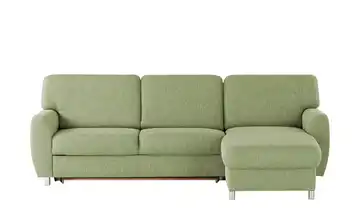 Ecksofa Valencia Grün Erweiterte Funktion Armlehne A4 rechts