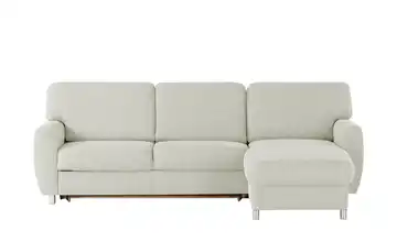 Ecksofa Valencia Silbergrau Erweiterte Funktion Armlehne A4 rechts