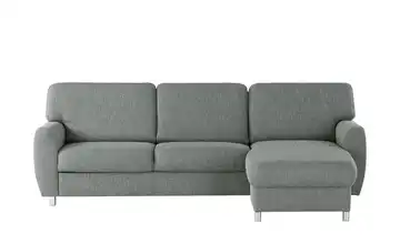 Ecksofa Valencia Grau ohne Armlehne A4 rechts