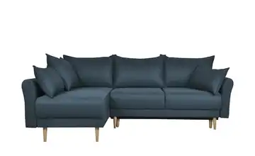 Ecksofa Elise Blau links
