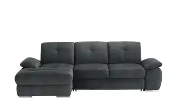 Ecksofa Gladys Schwarz rechts