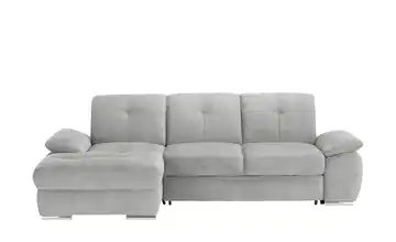 Ecksofa Gladys Silbergrau rechts