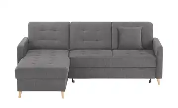 Ecksofa Venus Anthrazit links