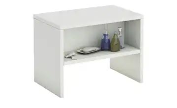 Hocker, mit Ablage