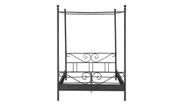 Metallbett Himmelbett, ca. 140x200 cm