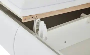 Polsterbett Galaxy | Weiß, 180x200 cm | Sconto - Der Möbelmarkt