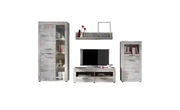 Wohnwand Canyon White Pine Nachbildung