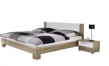 Bettanlage Doppelbett inkl. Nachtkommoden Victoria