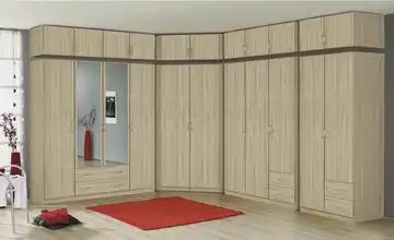 begehbarer Eckschrank Case
