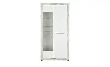 Vitrine Fresco Nachbildung, Perlweiss