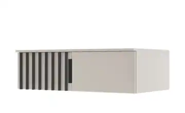 Aufsatz Torino 100 cm kaschmirfarben, Schwarz