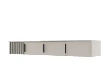 Aufsatz Torino 200 cm kaschmirfarben, Schwarz