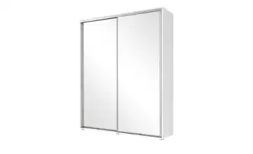 Schwebetürenschrank Aarau A1 175 cm Weiß 2 Stück 215 cm