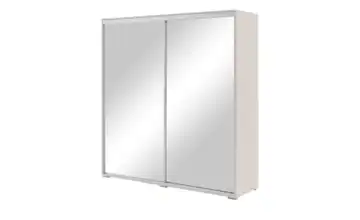 Schwebetürenschrank Aarau A1 100 cm kaschmirfarben 2 Stück 215 cm