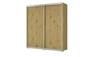 Schwebetürenschrank Aarau A15 230 cm Eiche Artisan (Nachbildung) 215 cm