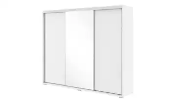 Schwebetürenschrank Aarau A25 Weiß 245 cm 278 cm