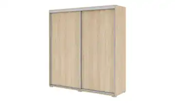 Schwebetürenschrank Aarau A15 100 cm Eiche Sonoma (Nachbildung) 215 cm