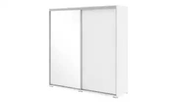 Schwebetürenschrank Aarau A20 200 cm 245 cm Weiß