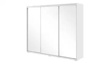 Schwebetürenschrank Aarau A31 Weiß 278 cm 245 cm 3 Stück