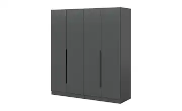 Drehtürenschrank 160 cm Anthrazit