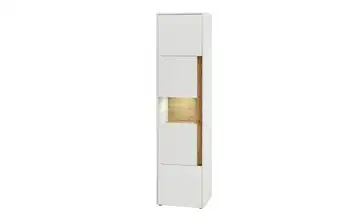 Vitrine 3 Stück Weiß, Eiche (Nachbildung) 197 cm