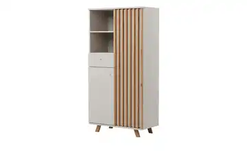 Highboard Harmony kaschmirfarben, Asteiche (Nachbildung)
