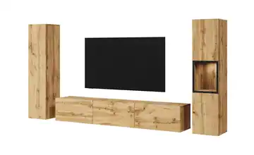 Wohnwand Eiche (Nachbildung)